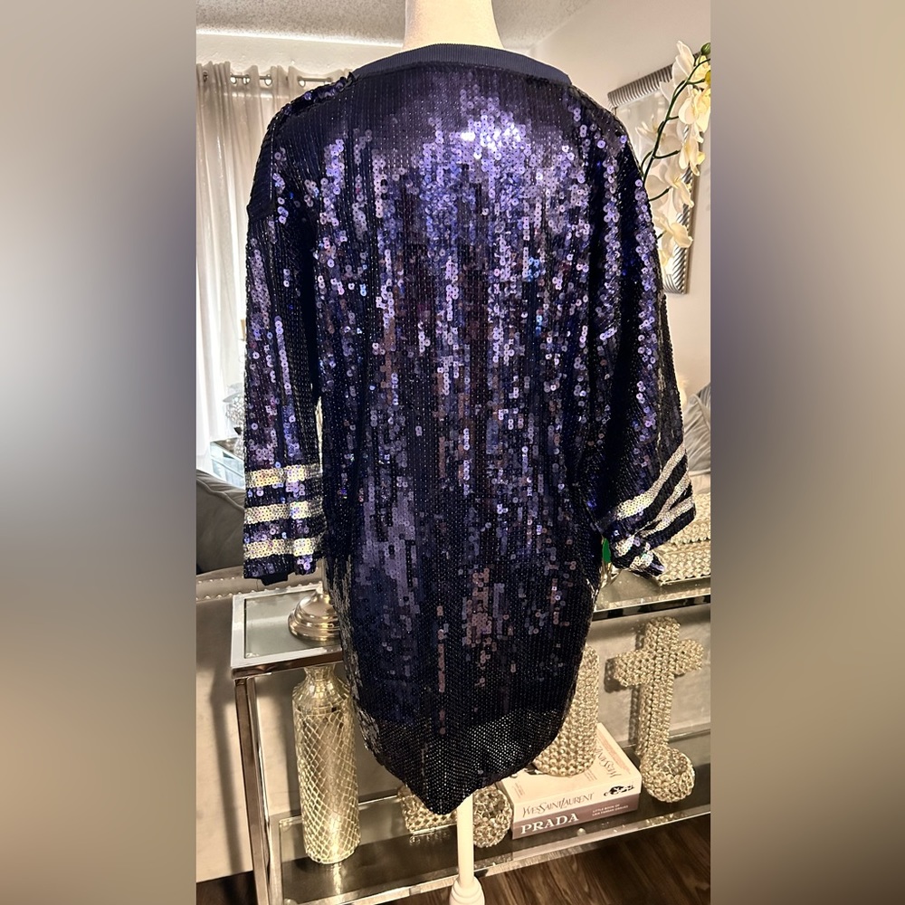 Sale‼️Dallas Cowboys sequin dress. No discount - Picture 9 of 10